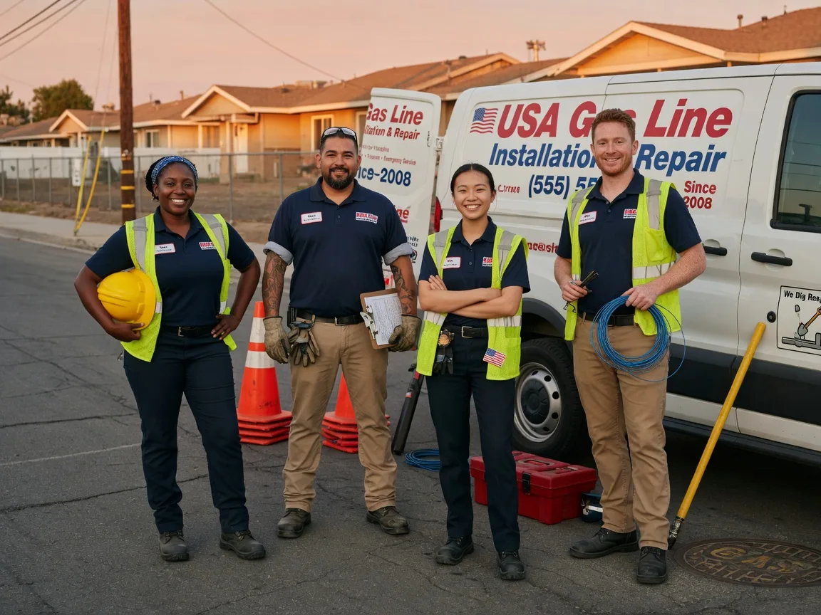 Gas Line Installation company in Battle Creek, NE